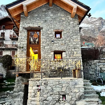 شقة La Casetta Oyace